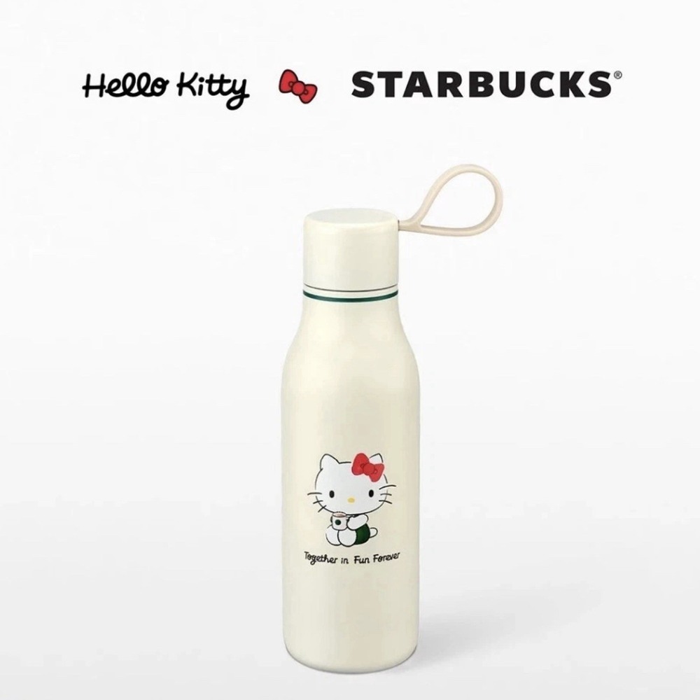 Starbucks x Hello Kitty 20‎ oz Stainless Steel Water Bottle Tumbler New